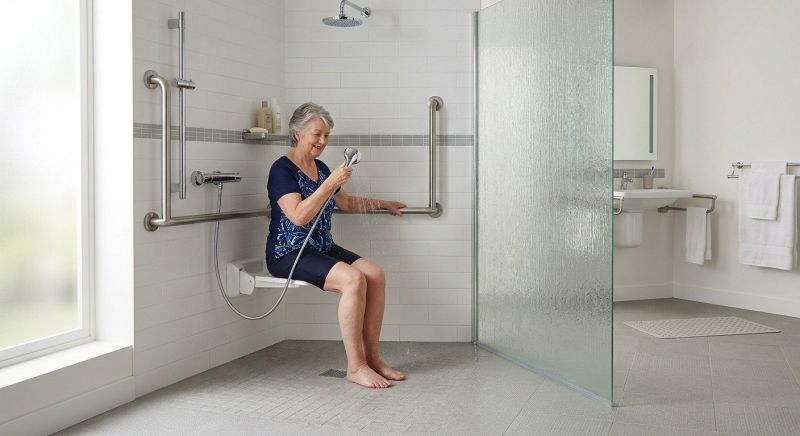 Senior Shower Installation in Lancaster, PA